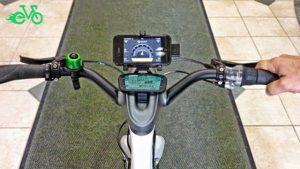 صفحه نمایش دوچرخه برقی