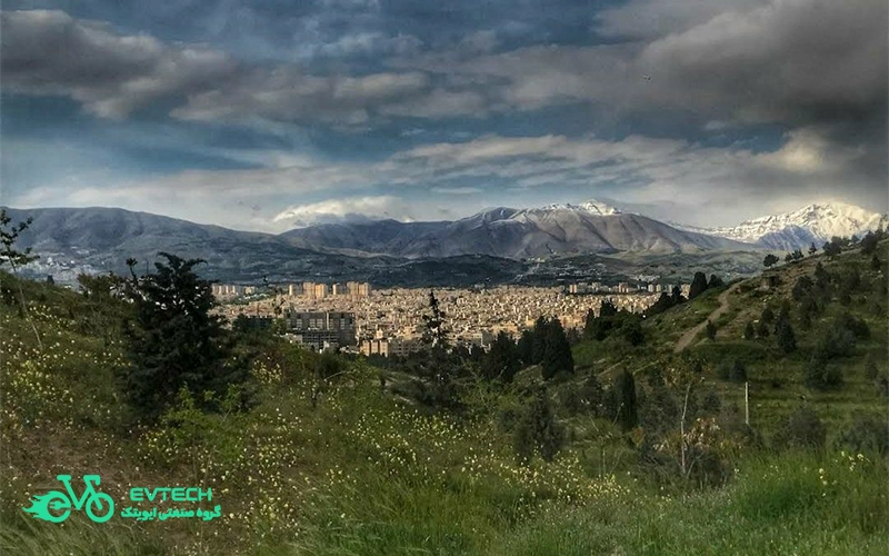 تهران از پارک سرخه حصار 