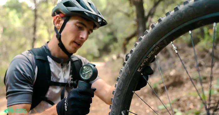 تنظیم فشار لاستیک دوچرخه